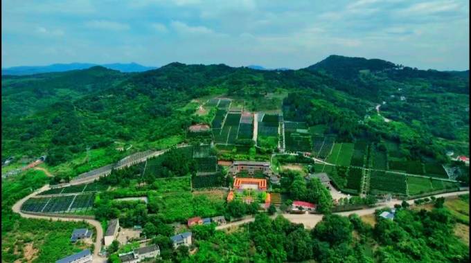 园区高空实景照片